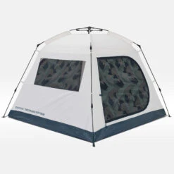 Quechua Abri De Camping 4 Places - Base Easy Fresh - Polyvalent, Instantané à Arceaux -Camping Série Magasin abri de camping 4 places base easy fresh polyvalent instantane a arceaux 5