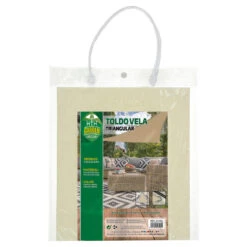 Aktive Garden Store D'ombrage Triangulaire Couleur Crème -Camping Série Magasin aktive garden store dombrage triangulaire couleur creme 3