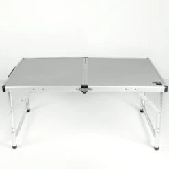 AKTIVE - Table De Camping Pliante, Réglable En 2 Hauteurs, 90x60x40/70 Cm, Gris -Camping Série Magasin aktive table de camping pliante reglable en 2 hauteurs 90x60x4070 cm gris 6