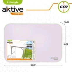 AKTIVE - Table Pliante Avec Poignée De Transport. Table De Camping 60x40x50 Cm -Camping Série Magasin aktive table pliante avec poignee de transport table de camping 60x40x50 cm 4