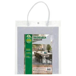 Auvent Triangulaire En Polyester Aktive Garden Coloris Blanc -Camping Série Magasin auvent triangulaire en polyester aktive garden coloris blanc 3