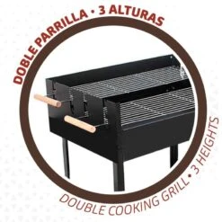 Barbecue Au Charbon De Bois Portable Aktive Double Grill -Camping Série Magasin barbecue au charbon de bois portable aktive double grill 2