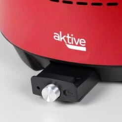 Barbecue De Table Sans Fumée Rond Rouge 2 En 1 Ø34 Cm Aktive -Camping Série Magasin barbecue de table sans fumee rond rouge 2 en 1 o34 cm aktive 4