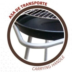 Barbecue Portable Rond 4 Hauteurs Aktive -Camping Série Magasin barbecue portable rond 4 hauteurs aktive 3