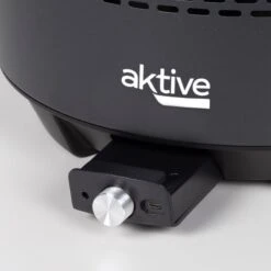 Barbecue Rond Noir Sans Fumée 2 En 1 Ø34 Cm Aktive -Camping Série Magasin barbecue rond noir sans fumee 2 en 1 o34 cm aktive 4