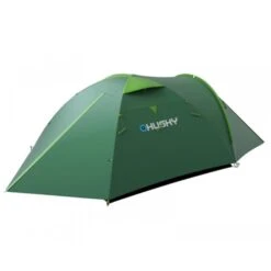 Husky Bison 3 Plus 2021-tente Classique-3 Personnes-Vert -Camping Série Magasin bison 3 plus 2021 tente classique 3 personnes vert 4