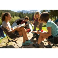 Quechua CHAISE BASSE PLIANTE DE CAMPING MH500 GRIS -Camping Série Magasin chaise basse pliante de camping mh500 gris 6