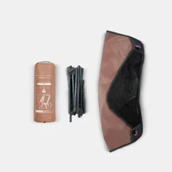 Quechua CHAISE BASSE PLIANTE DE CAMPING MH500 MARRON -Camping Série Magasin chaise basse pliante de camping mh500 marron 2