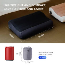 Coussin D'air Flextail Gear Zero Pillow - Beige -Camping Série Magasin coussin dair flextail gear zero pillow beige 6