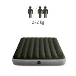 Intex Downy Full Airbed - Lit Gonflable - 191x137x25cm - Avec Accessoires -Camping Série Magasin downy full airbed lit gonflable 191x137x25cm avec accessoires 2