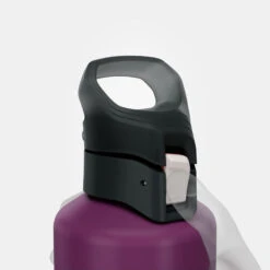 Quechua Gourde Alu 1L Avec Bouchon à Ouverture Rapide Pour La Randonnée - Violet -Camping Série Magasin gourde alu 1l avec bouchon a ouverture rapide pour la randonnee violet 5