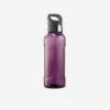 Quechua Gourde Ecozen® 0,8L Avec Bouchon Ouverture Rapide Pour La Randonnée - Violet