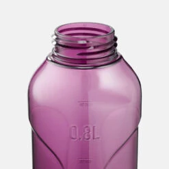 Quechua Gourde Ecozen® 0,8L Avec Bouchon Ouverture Rapide Pour La Randonnée - Violet -Camping Série Magasin gourde ecozen 08l avec bouchon ouverture rapide pour la randonnee violet 3
