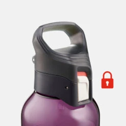 Quechua Gourde Ecozen® 0,8L Avec Bouchon Ouverture Rapide Pour La Randonnée - Violet -Camping Série Magasin gourde ecozen 08l avec bouchon ouverture rapide pour la randonnee violet 5