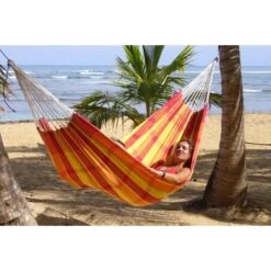 Hamac Amazonas Barbados Papaya -Camping Série Magasin hamac amazonas barbados papaya 4