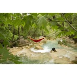 TICKET TO THE MOON Hamac King Size Bordeaux / Jaune -Camping Série Magasin hamac king size bordeaux jaune 2