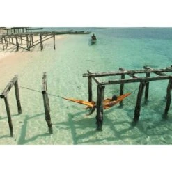 TICKET TO THE MOON Hamac TTTM Compact Jaune Foncé -Camping Série Magasin hamac tttm compact jaune fonce 3