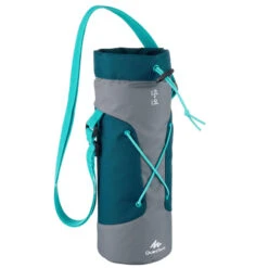 Quechua Housse Isotherme Pour Gourde Randonnée 1,2 à 1,5 Litre Gris/bleu -Camping Série Magasin housse isotherme pour gourde randonnee 12 a 15 litre grisbleu 3