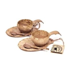 Kupilka Boîte-cadeau-Tasse, Cuillère Et Assiette-Original (Marron) -Camping Série Magasin kupilka boite cadeau tasse cuillere et assiette original marron 3