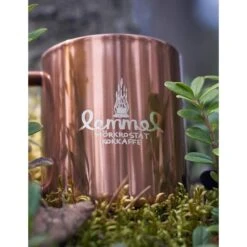 Lemmel Mug Isolé à Double Paroi - Acier Inoxydable/Cuivre - Logo Lemmel -Camping Série Magasin lemmel mug isole a double paroi acier inoxydablecuivre logo lemmel 3