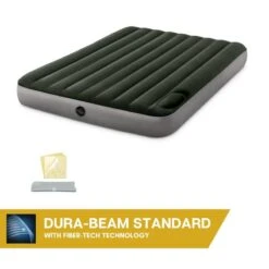 Matelas Gonflable - Intex Downy -2 Personnes - 152x203x25 Cm (BxLxH) -Camping Série Magasin matelas gonflable intex downy 2 personnes 152x203x25 cm bxlxh 3