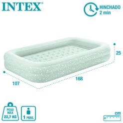 Matelas Gonflable - Intex Kidz - Matelas Gonflable Pour Enfants - 1 Personne -Camping Série Magasin matelas gonflable intex kidz matelas gonflable pour enfants 1 personne 2