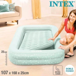 Matelas Gonflable - Intex Kidz - Matelas Gonflable Pour Enfants - 1 Personne -Camping Série Magasin matelas gonflable intex kidz matelas gonflable pour enfants 1 personne 4