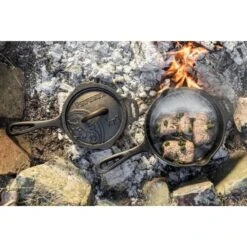 Petromax KR1 Poêle En Fonte Avec Couvercle (1 Litre) -Camping Série Magasin petromax kr1 poele en fonte avec couvercle 1 litre 2