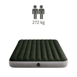 Intex Prestige Downy Jr. Twin Airbed - Lit Gonflable - 191x152x25cm - Avec Accessoires -Camping Série Magasin prestige downy jr twin airbed lit gonflable 191x152x25cm avec accessoires 2