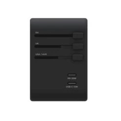 Prise Mondiale Universelle RollingSQUARE Avec 2 USB-C Et 3 USB-A -Camping Série Magasin prise mondiale universelle rollingsquare avec 2 usb c et 3 usb a 2