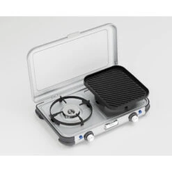 Campingaz Réchaud De Camping à Gaz 2 Feux Camp & Grill - Plancha, Grill Et Wok -Camping Série Magasin rechaud de camping a gaz 2 feux camp and grill plancha grill et wok 2
