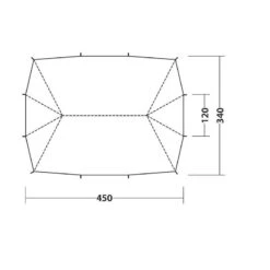 Robens Tarp PRS Twin Summit -Camping Série Magasin robens tarp prs twin summit 3
