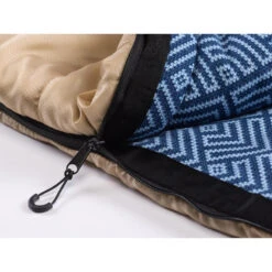 Sac De Couchage Dundee - 220x80cm - Camping - 3 Saisons - Jumelable - Zip Droite -Camping Série Magasin sac de couchage dundee 220x80cm camping 3 saisons jumelable zip droite 5
