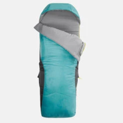 Quechua SAC DE COUCHAGE ENFANT 2 EN 1 - SLEEPIN BED JUNIOR 10°C BLEU -Camping Série Magasin sac de couchage enfant 2 en 1 sleepin bed junior 10c bleu 2