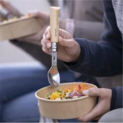 Set Complet Opinel Picnic+ - Opinel N°8 + Embouts Cuillère Et Fourchette -Camping Série Magasin set complet opinel picnic opinel n8 embouts cuillere et fourchette 3