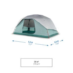 Quechua Tente à Arceaux De Camping - Arpenaz 6 ULTRAFRESH - 6 Personnes - 12 Quechua Tente à Arceaux De Camping - Arpenaz 6 ULTRAFRESH - 6 Personnes - -Camping Série Magasin tente a arceaux de camping arpenaz 6 ultrafresh 6 personnes 2