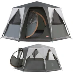 Tente Coleman 8 Personnes Octagon Gris 8 Tente Coleman 8 Personnes Octagon Gris -Camping Série Magasin tente coleman 8 personnes octagon gris 1