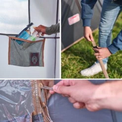 Tente Coleman 8 Personnes Octagon Gris 12 Tente Coleman 8 Personnes Octagon Gris -Camping Série Magasin tente coleman 8 personnes octagon gris 5