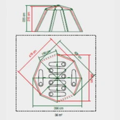 Tente Coleman 8 Personnes Octagon Gris 13 Tente Coleman 8 Personnes Octagon Gris -Camping Série Magasin tente coleman 8 personnes octagon gris 6