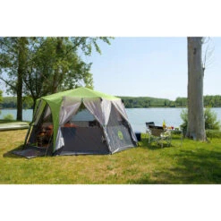 Tente Coleman Octagon 8 (Verte) -Camping Série Magasin tente coleman octagon 8 verte 2