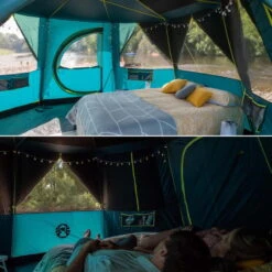 Tente Coleman Octagon Blackout 8 -Camping Série Magasin tente coleman octagon blackout 8 4