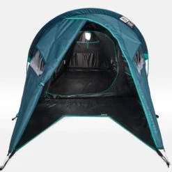 Quechua Tente De Camping - MH100 XL - 2 Places - Fresh & Black -Camping Série Magasin tente de camping mh100 xl 2 places fresh and black 5