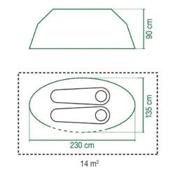 Coleman Tente Galiano Bleue - 2 Personnes -Camping Série Magasin tente galiano bleue 2 personnes 5