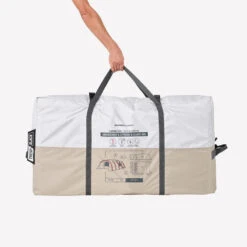 Quechua Tente Gonflable De Camping - Air Seconds 6.3 XXL F&B - 6 Personnes - 3 Chambres -Camping Série Magasin tente gonflable de camping air seconds 63 xxl f and b 6 personnes 3 chambres 2