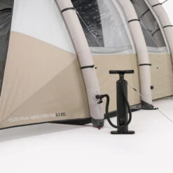Quechua Tente Gonflable De Camping - Air Seconds 6.3 XXL F&B - 6 Personnes - 3 Chambres -Camping Série Magasin tente gonflable de camping air seconds 63 xxl f and b 6 personnes 3 chambres 4