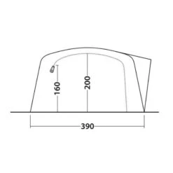 Tente Gonflable Outwell Knightdale 8PA -Camping Série Magasin tente gonflable outwell knightdale 8pa 4