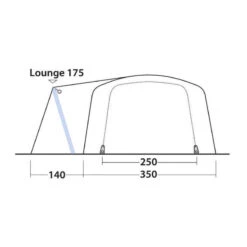 Tente Gonflable Outwell Oakdale 5PA -Camping Série Magasin tente gonflable outwell oakdale 5pa 4