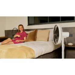 Trépied De Ventilateur Sur Pied Luvego Avec Télécommande - Minuterie - 40CM -Camping Série Magasin trepied de ventilateur sur pied luvego avec telecommande minuterie 40cm 2