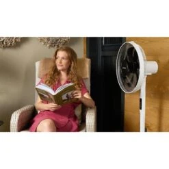 Trépied De Ventilateur Sur Pied Luvego Avec Télécommande - Minuterie - 40CM -Camping Série Magasin trepied de ventilateur sur pied luvego avec telecommande minuterie 40cm 3