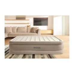Intex Ultra Plush Queen Airbed - Lit Gonflable - 203x152x46cm - Compris Accessoires -Camping Série Magasin ultra plush queen airbed lit gonflable 203x152x46cm compris accessoires 3